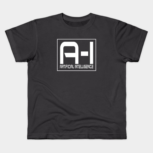 AI Artificial Intelligence Kids T-Shirt by PlanetMonkey